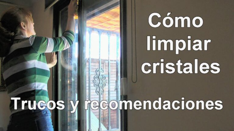 Limpieza R&aacute;pida y Efectiva de Cortinas de Cristal