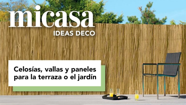 Cerramientos de Bamb&uacute;: Soluciones Naturales para Espacios Exteriores