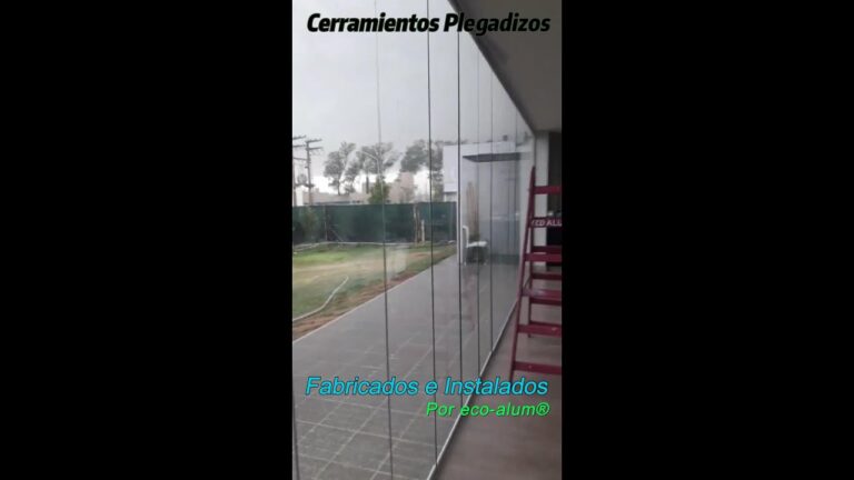 Cerramientos Plegables: La Solución Ideal Contra las Inclemencias del Tiempo