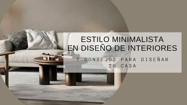 Inspiración Minimalista para Decoración Elegante