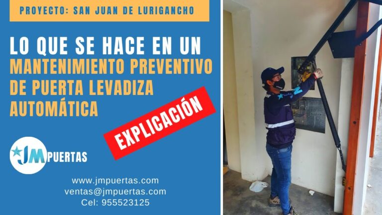Gu&iacute;a de Mantenimiento para Cerramientos de Puertas Batientes