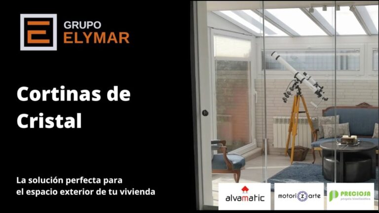 Maximiza la Luminosidad con Cortinas de Cristal